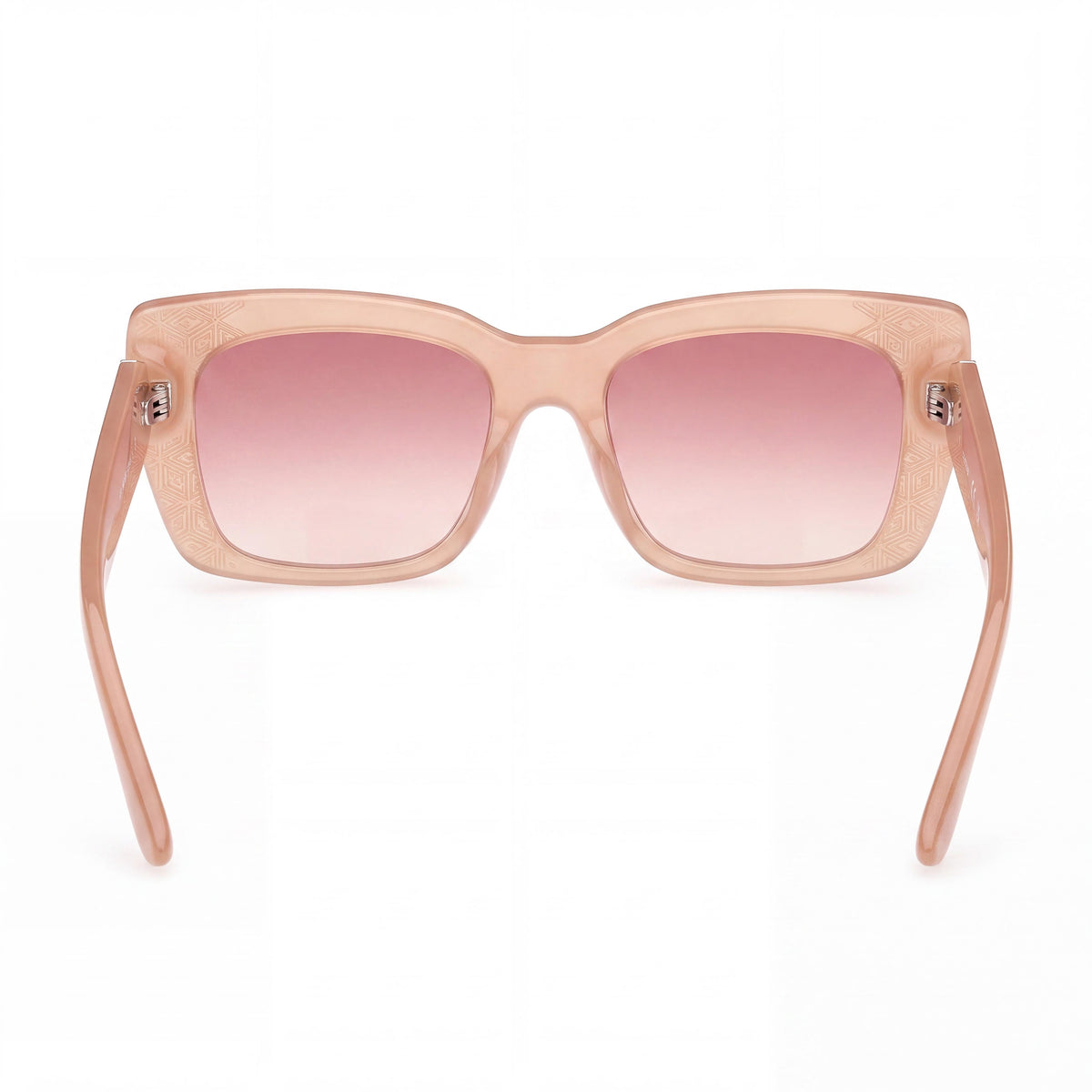 Guess GU7890 Glossy Beige Rectangle Sunglasses Unisex, 55mm, Photo 4