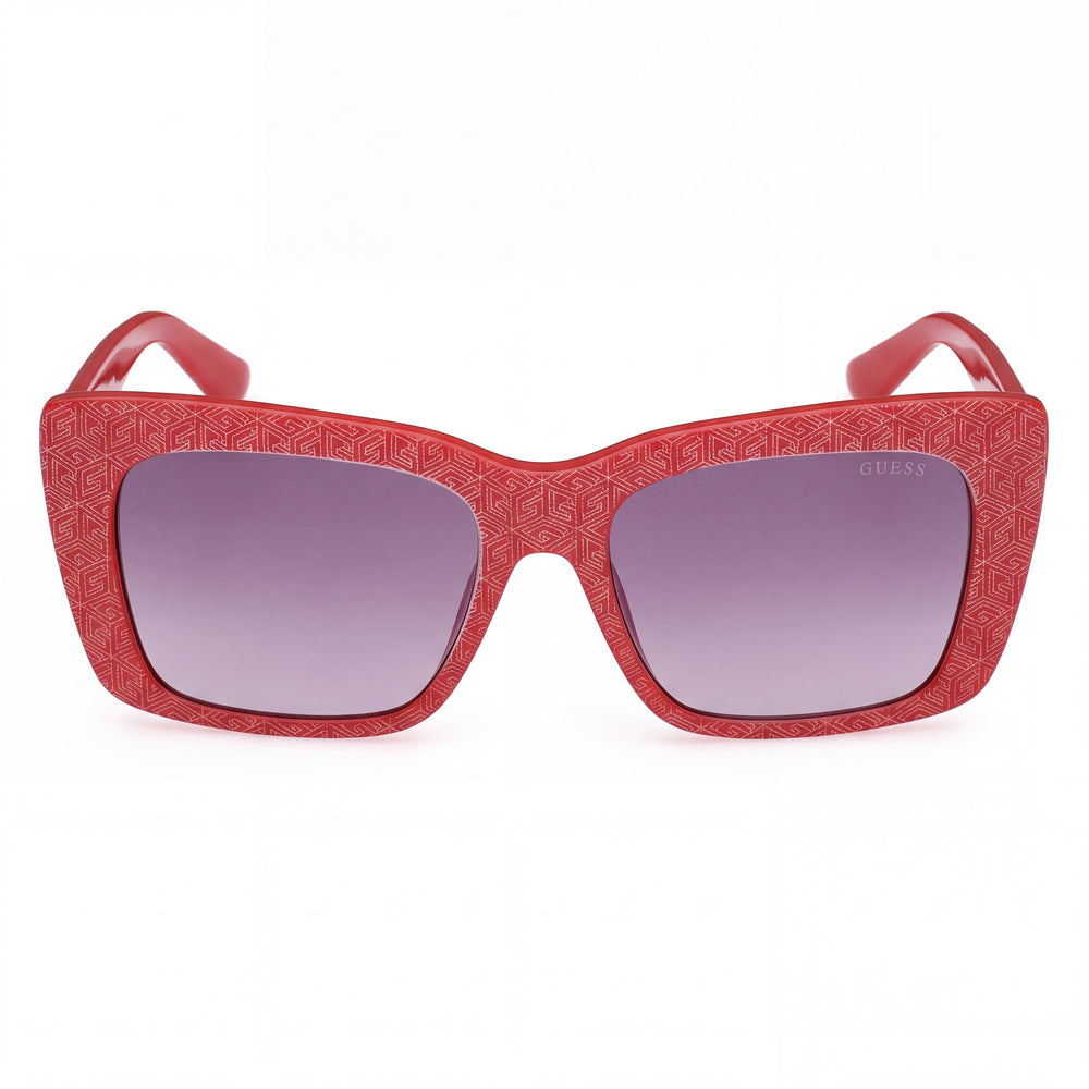 Guess GU7890 Rectangle Sunglasses for Women — front view, Plastic frame