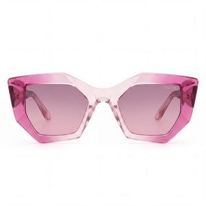 Guess GU7897 Square Sunglasses for Women — front view, Injected frame