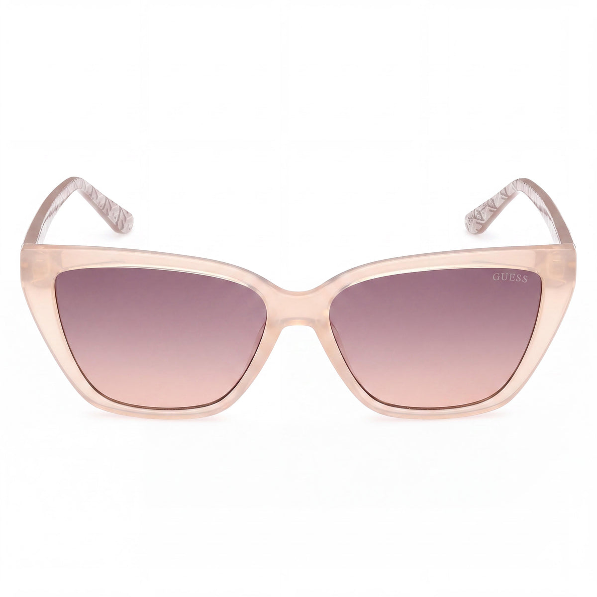 Gafas de sol tipo ojo de gato para mujer GUESS GU7919, montura de plástico beige, lentes degradadas beige, protección UV 58mm, Photo 2