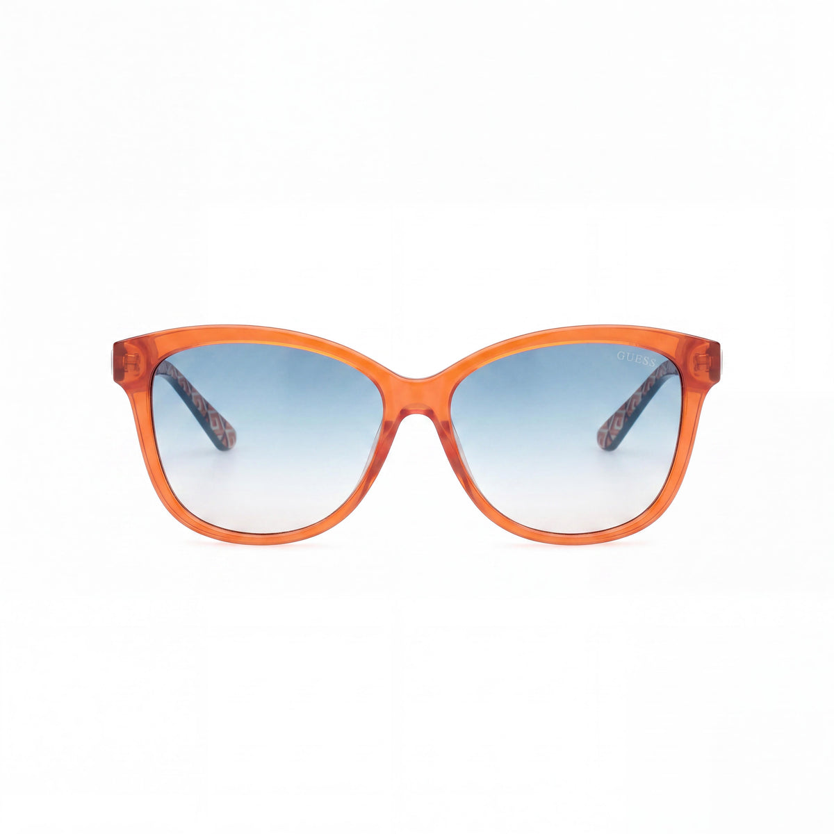 Gafas de sol cuadradas Guess GU7920 para mujer, color naranja/multicolor, 58 mm, Photo 2