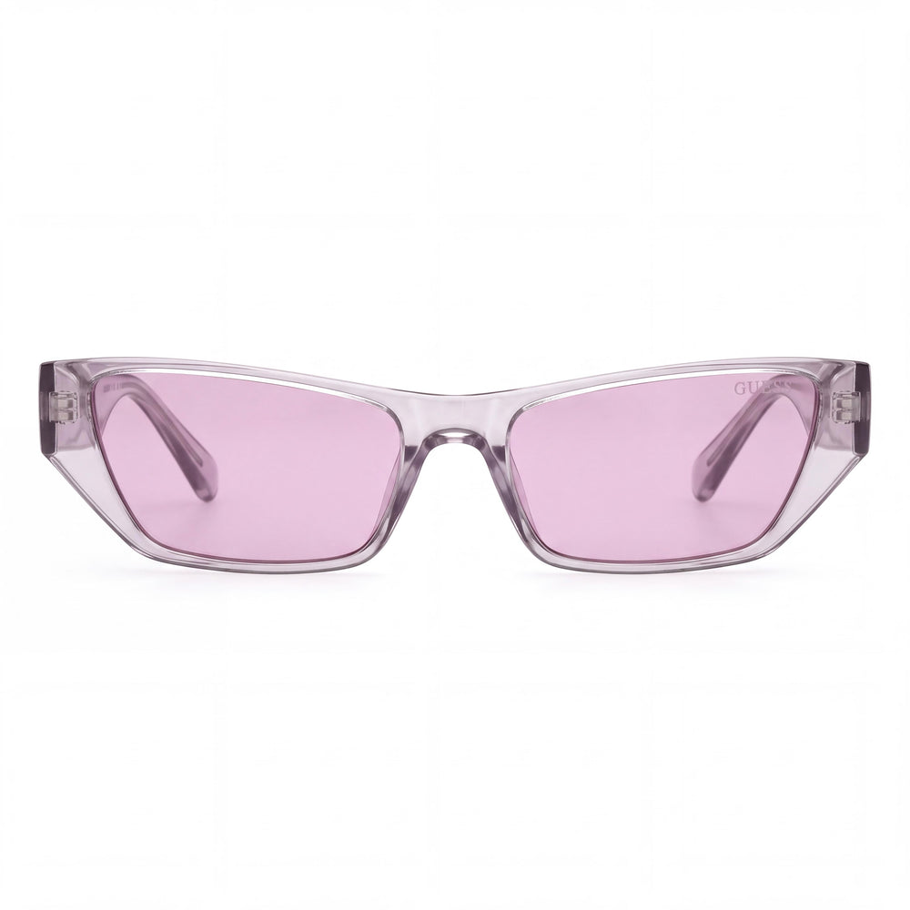 Guess GU8232 Cat Eye Sunglasses Unisex — front view, Metal frame