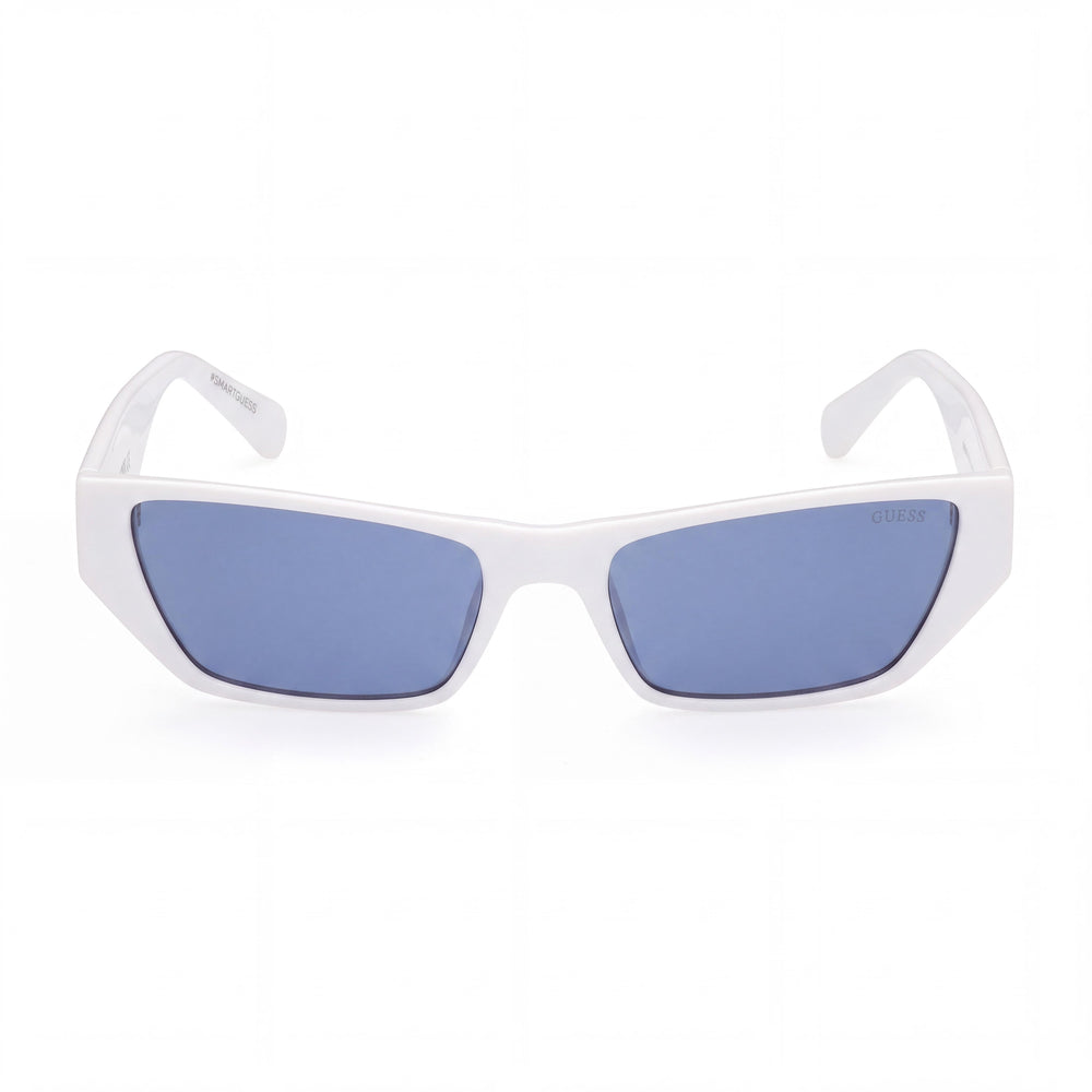 Guess GU8232 Rectangle Sunglasses Unisex — front view, Injected frame