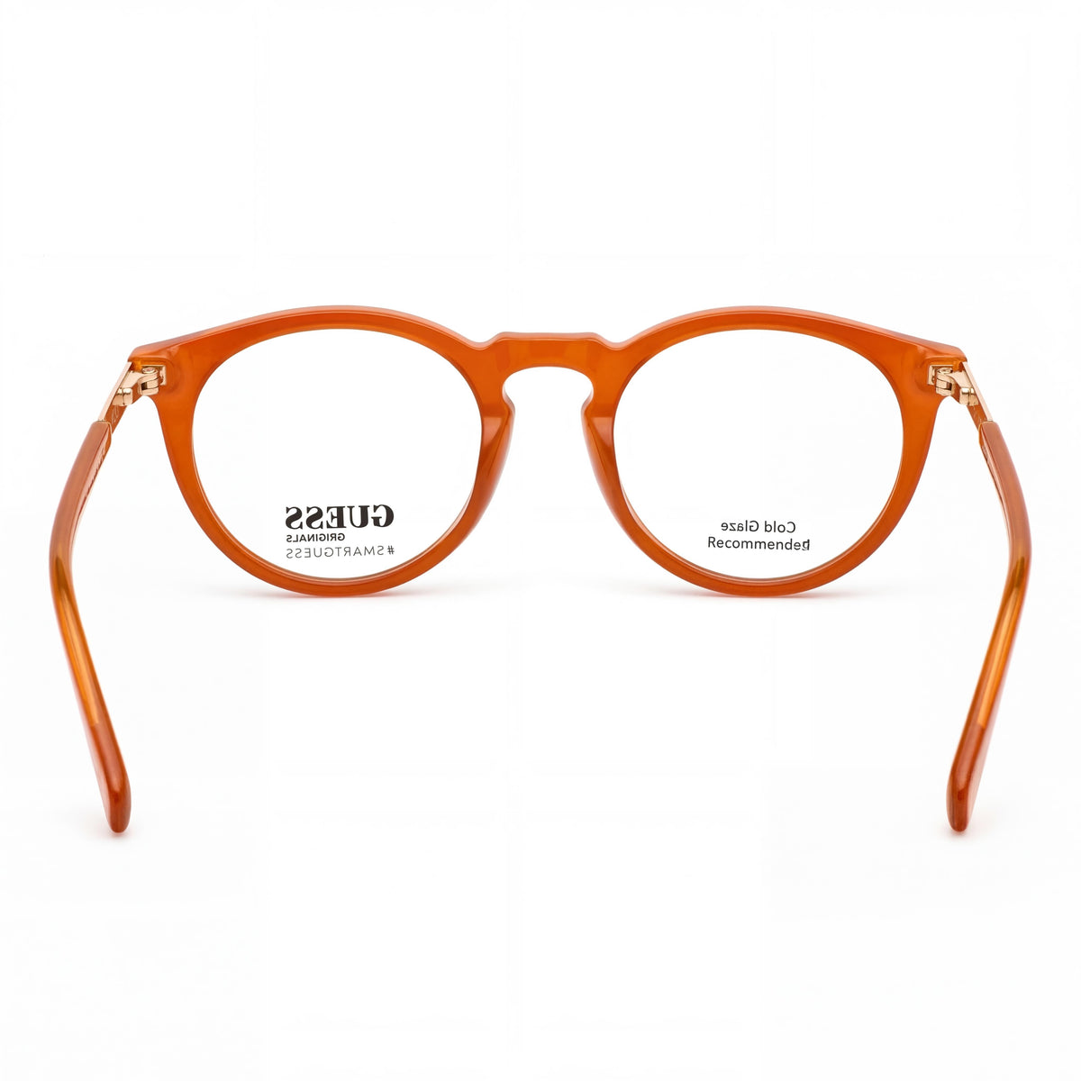 Gafas graduadas Guess GU8236 ovaladas naranjas unisex, 50 mm, Photo 2