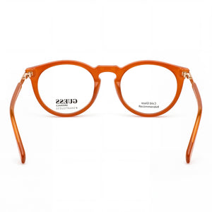 Guess GU8236 Round Eyeglasses Unisex — front view, Plastic