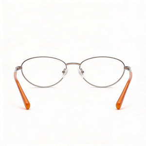 Guess GU8238 Round Eyeglasses for Men — front view, Metal