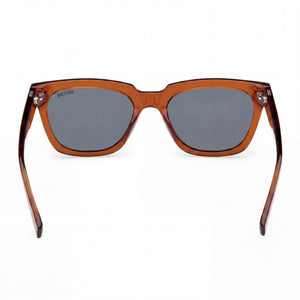 Guess GU8265 Square Sunglasses Women — side view, Non-Polarized Blue lens