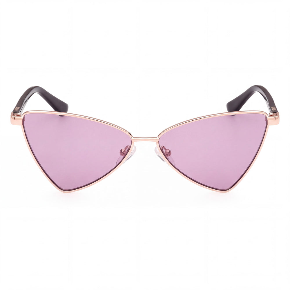 Guess Gu8286 Geometric Sunglasses for Women — front view, Metal frame