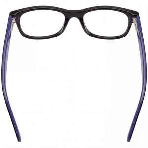 Guess GU9163 Rectangle Eyeglasses Unisex — side view, Black Composite temples