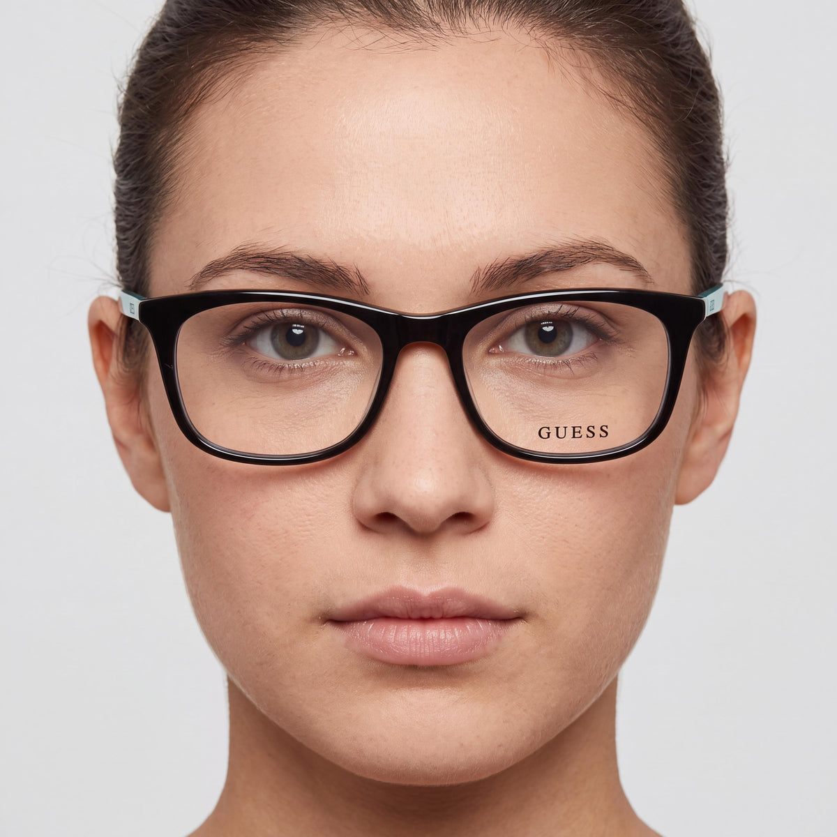 Guess GU9164 Shiny Black Square Eyeglasses Unisex, Photo 4