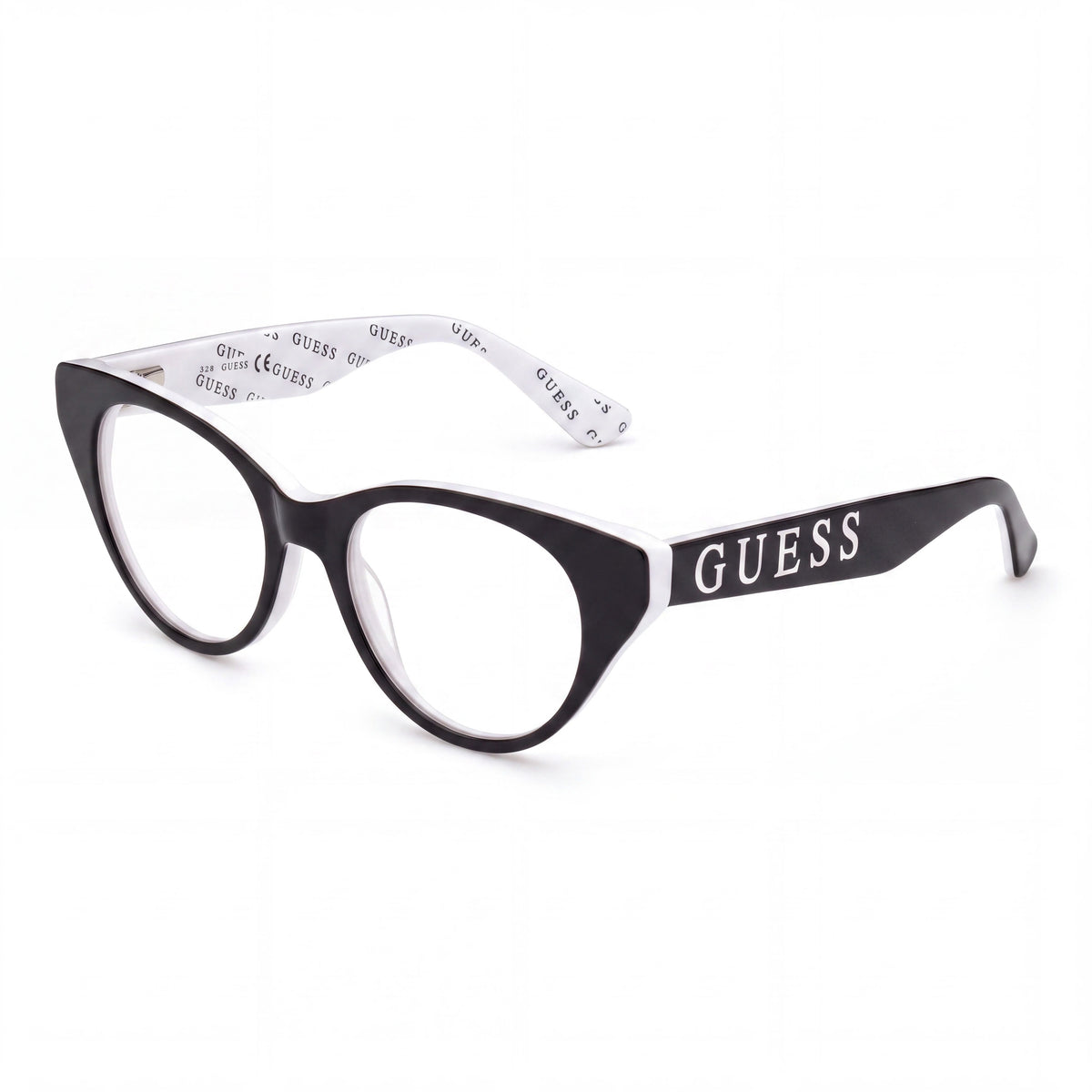 Gafas Guess Gu9192 de Ojo de Gato Negras para Mujer, Plástico 47mm, Photo 1