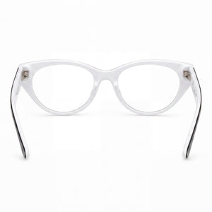 Guess Gu9192 Cat Eye Eyeglasses for Women — interior view, Demo Lenses demo lenses