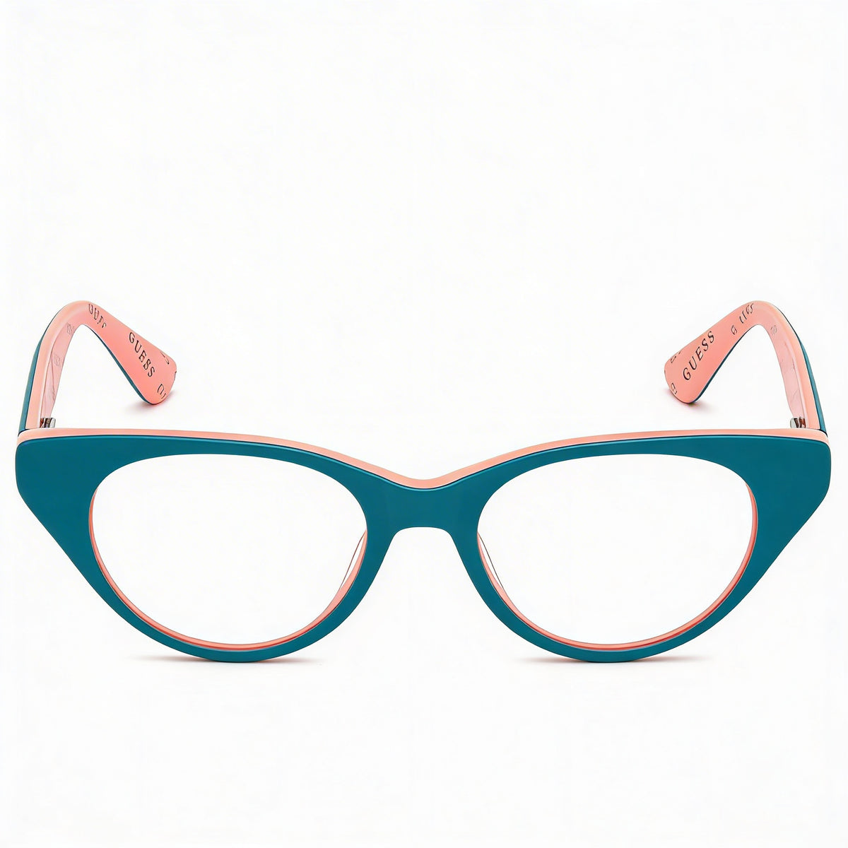 Guess GU9192 Turquoise Cat Eye Eyeglasses for Women, 47mm, Photo 2