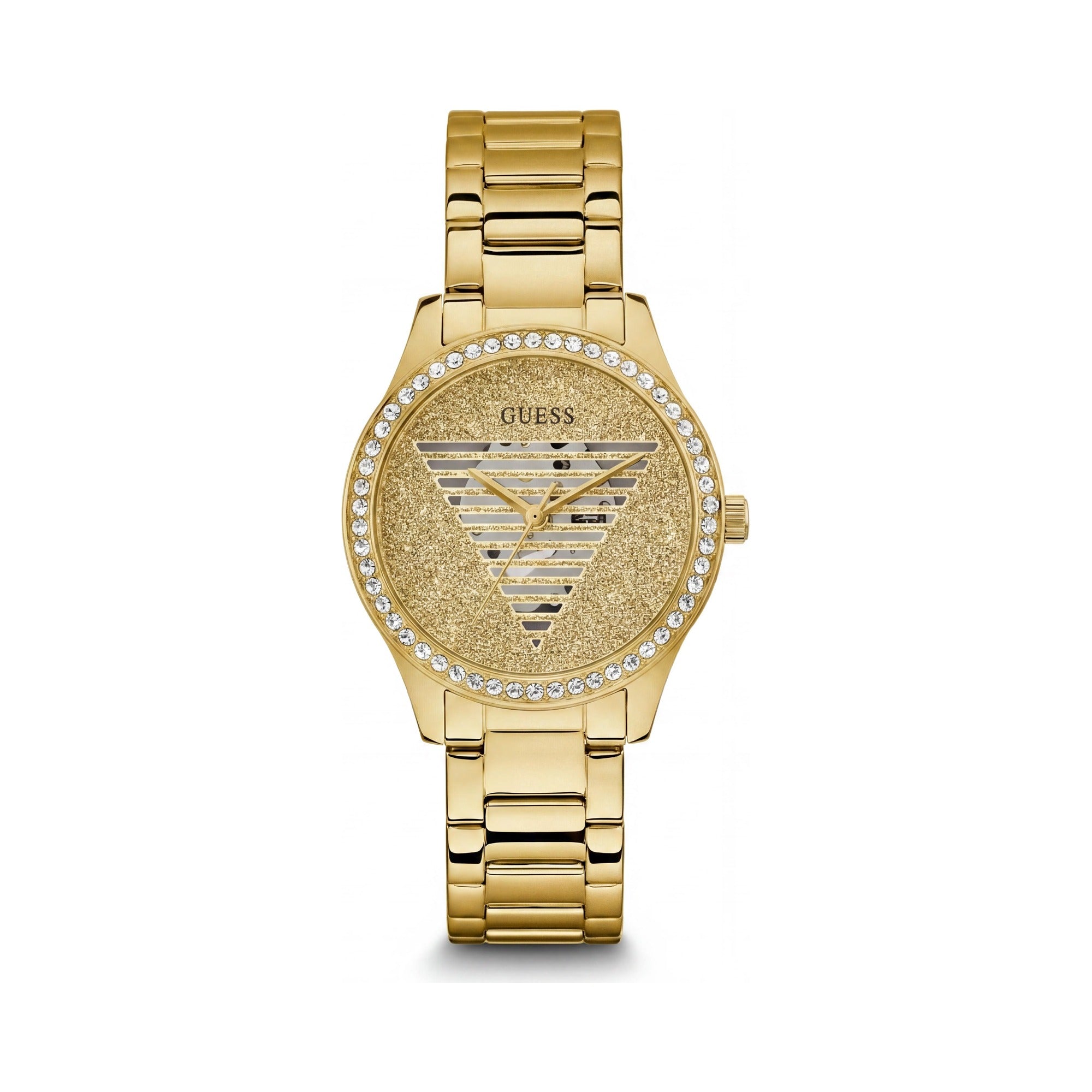 Guess GW0605L2 Women's Watch, Champagne Dial Stainless Steel 38mm, Photo 1