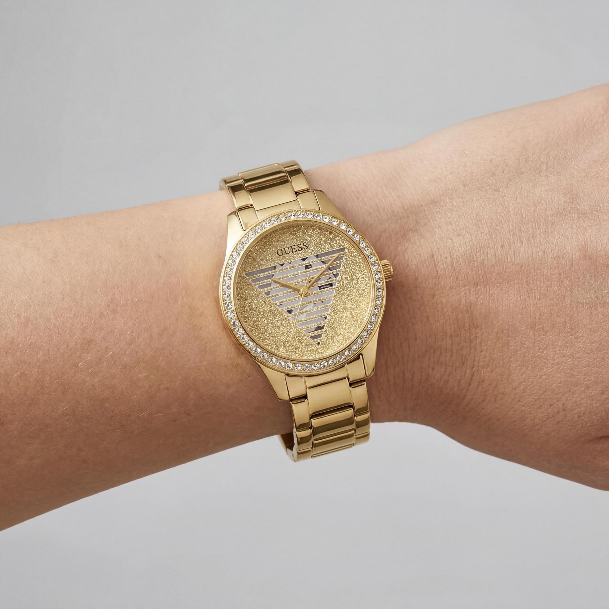 Guess GW0605L2 Women's Watch, Champagne Dial Stainless Steel 38mm, Photo 3