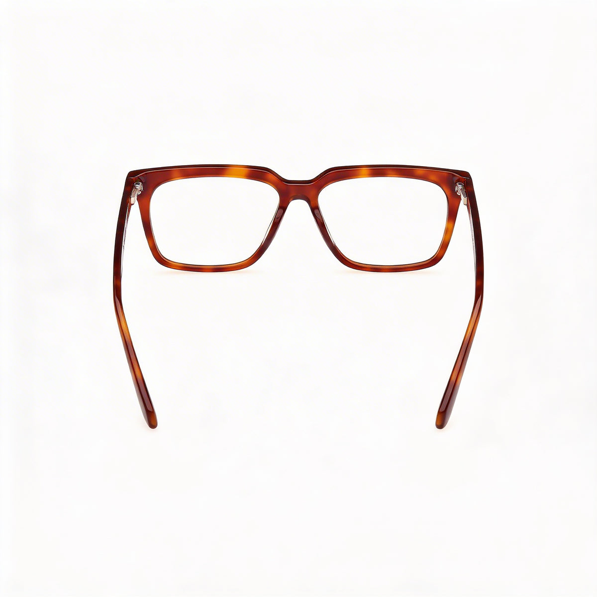 Gafas Guess Havana Oscuro Rectangulares para Mujer, Lentes Transparentes de Demostración, Photo 2