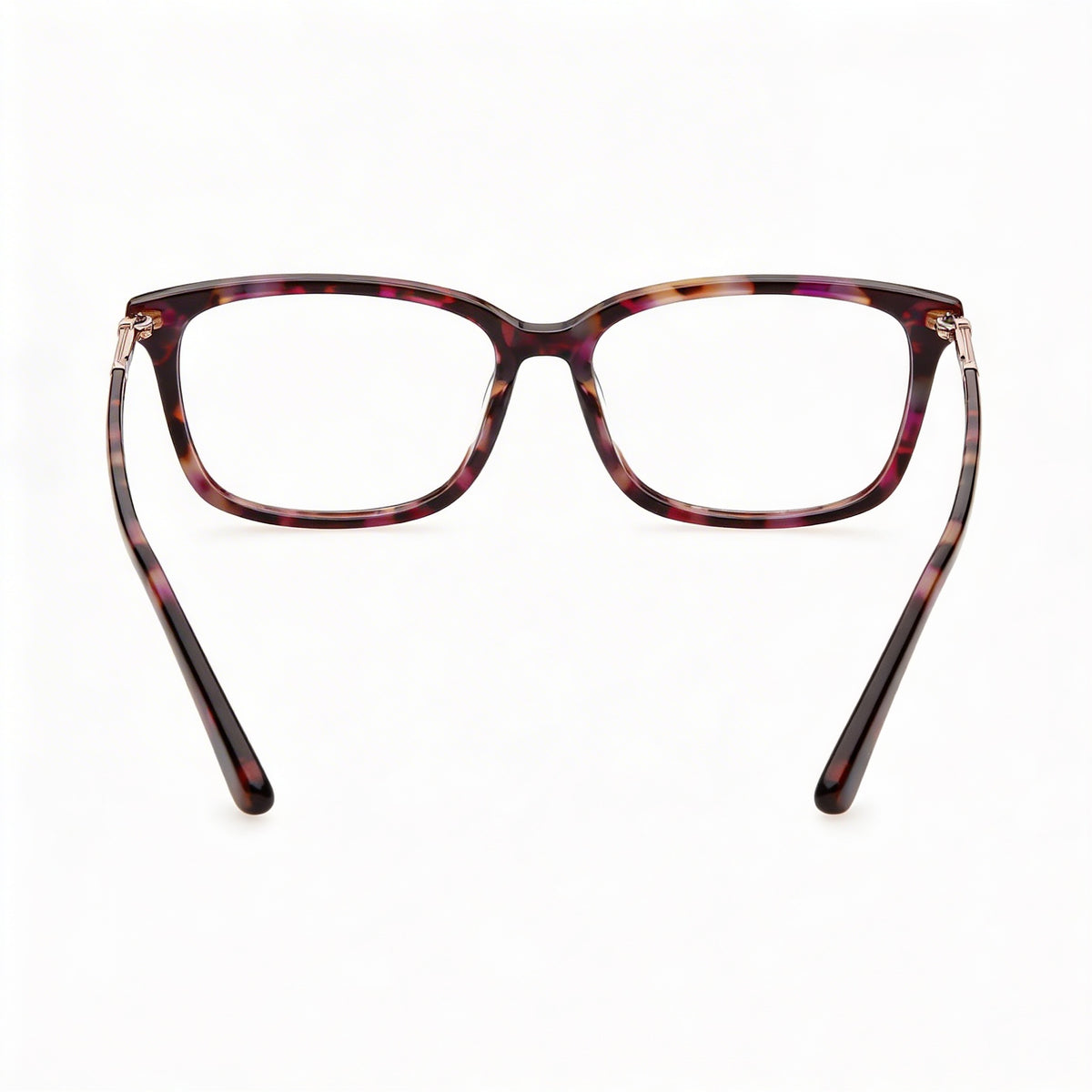 Gafas graduadas Guess rectangulares para mujer, color violeta brillante, 50 mm, Photo 4