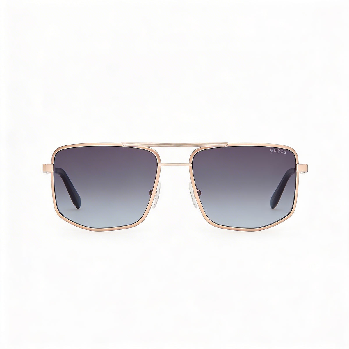 Guess Metal Navigator Gold Rectangle Sunglasses for Women, 57mm, Photo 2