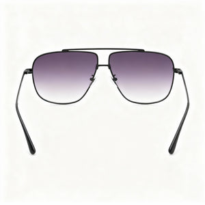 Guess Modern Aviator Sunglasses Men — side view, Non-Polarized Grey lens