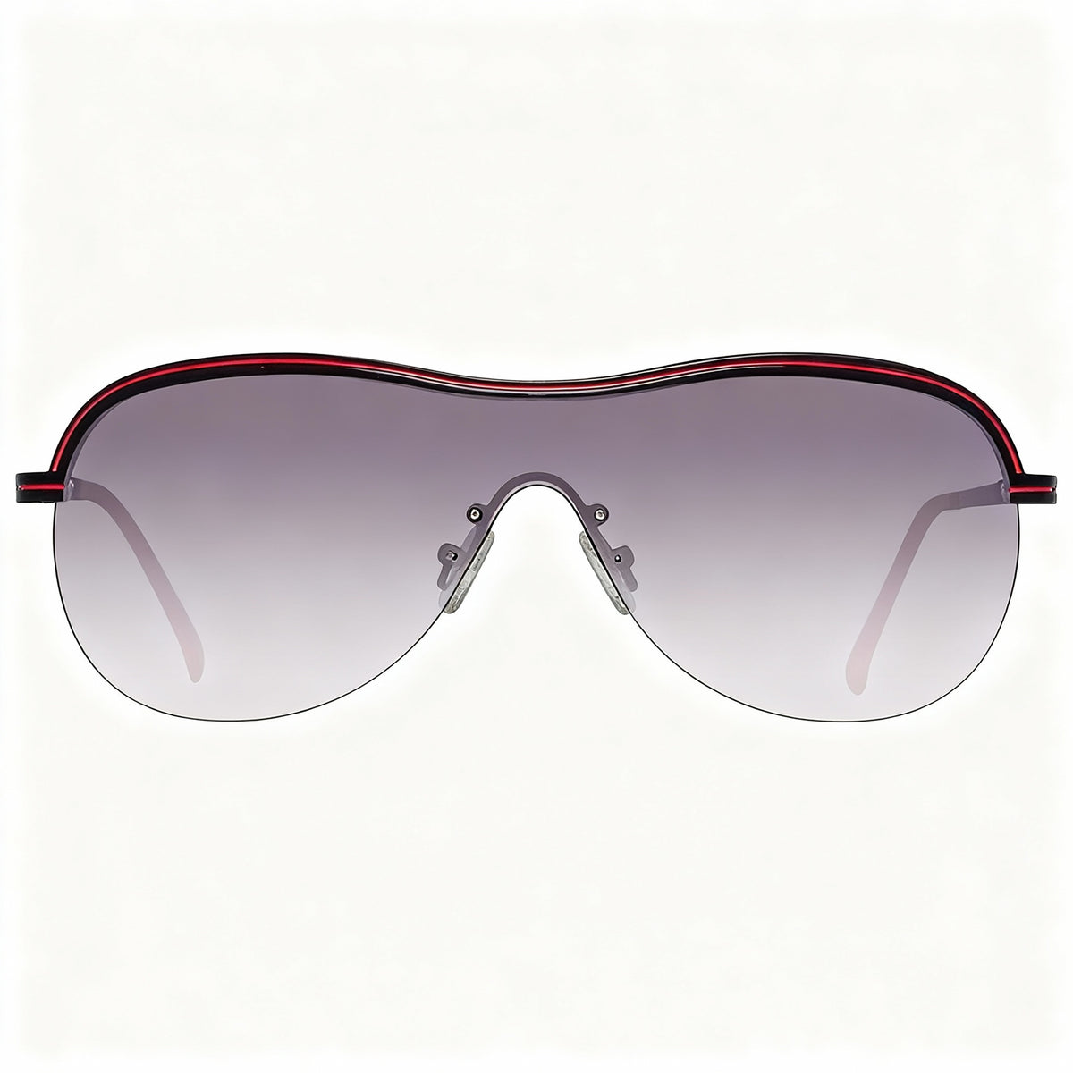 Guess Modern Black Wrap Gradient Sunglasses for Women, 65mm, Photo 2