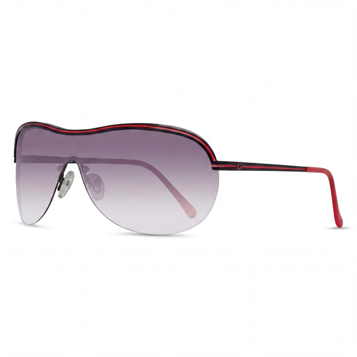 Guess Modern Black Wrap Gradient Sunglasses for Women, 65mm, Photo 1
