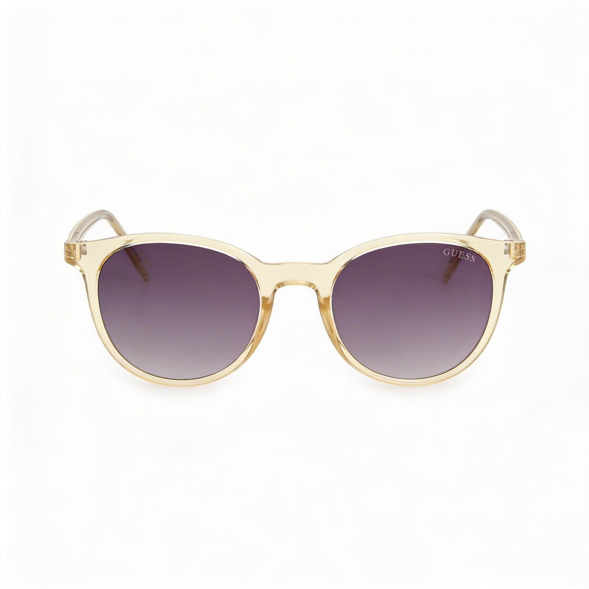 Gafas de sol Guess modernas, ovaladas, de color amarillo claro brillante para mujer, 51 mm, Photo 2