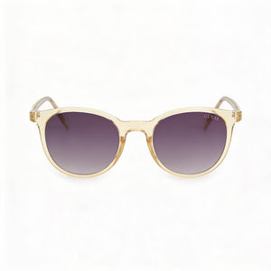 Guess Modern Oval Sunglasses for Women — front view, Plastic frame
