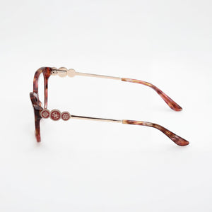 Guess Moderno Cat Eye Eyeglasses for Men — front view, Plastic