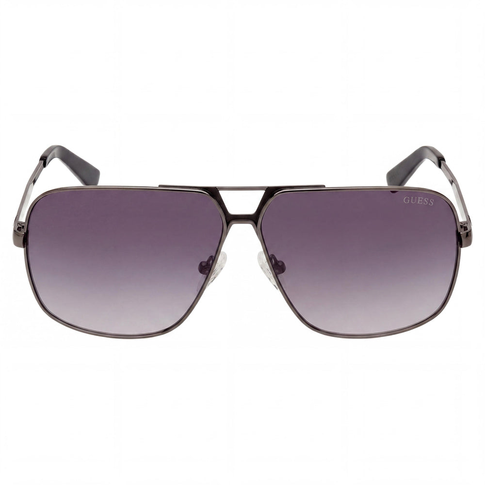 Guess Navigator Aviator Sunglasses for Women — front view, Metal frame