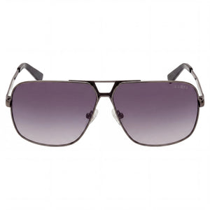 Guess Navigator Aviator Sunglasses for Women — front view, Metal frame