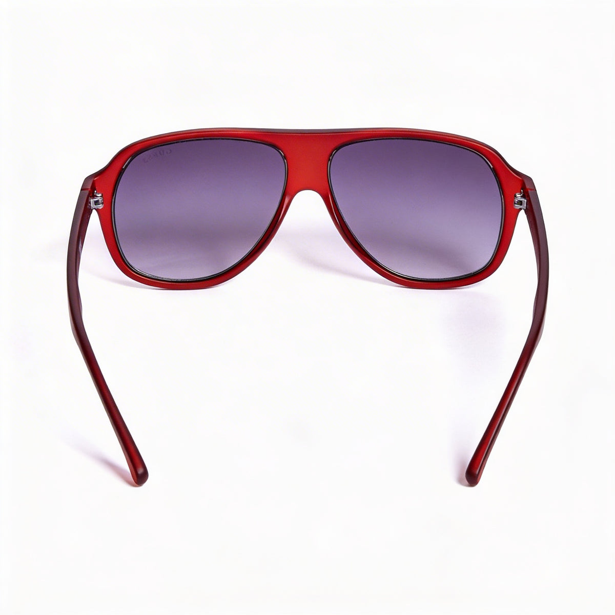 Gafas de sol Guess Aviator polarizadas rojo borgoña para hombre, Photo 3