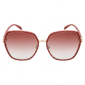 Guess Rectangle Sunglasses for Women — front view, Plastic frame