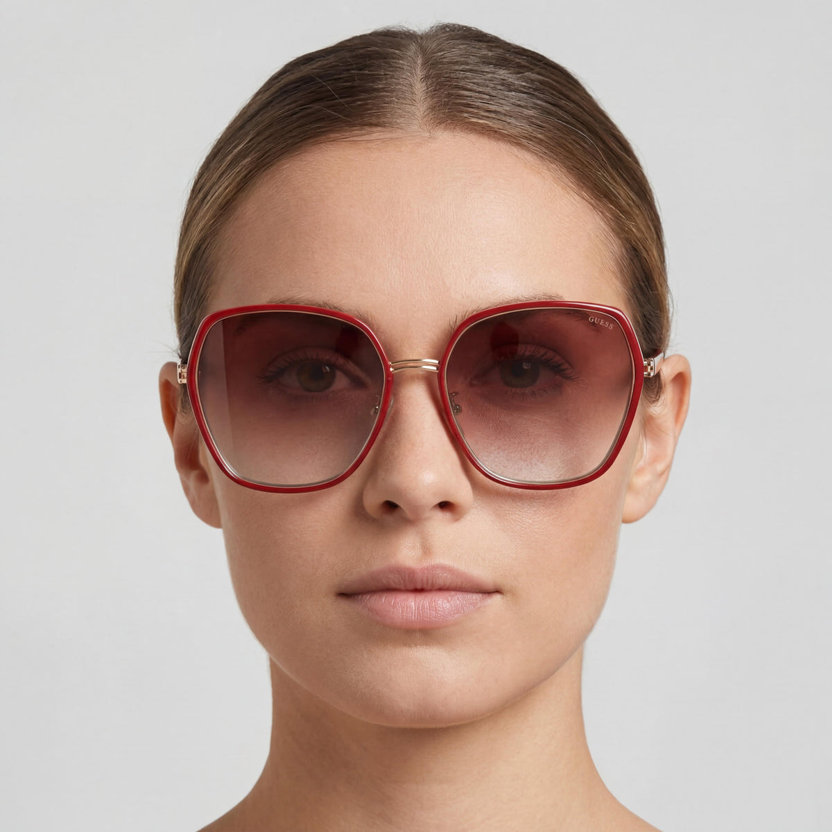 Gafas de sol rectangulares multicolor para mujer Guess, 59 mm, Photo 3