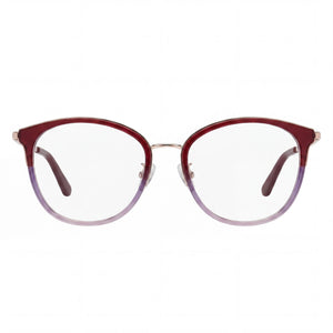 Guess Round Eyeglasses for Men — front view, TR90 Acetate