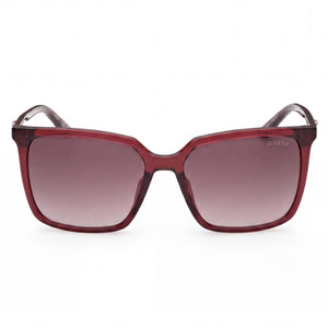 Guess Square Sunglasses for Women — front view, Plastic frame