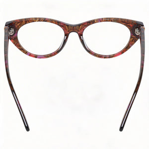 Guess S7221427 Cat Eye Eyeglasses for Women — interior view, clear demo lenses