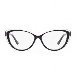 Guess Cat Eye Eyeglasses for Women — front view, Plastic