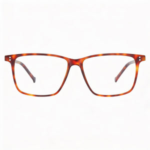 Hackett London HEB18110056 Rectangle Eyeglasses for Men — front view, Plastic
