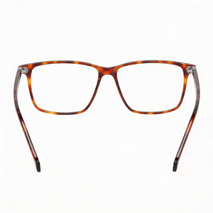 Hackett London HEB18110056 Rectangle Eyeglasses Men — side view, Havana Plastic temples