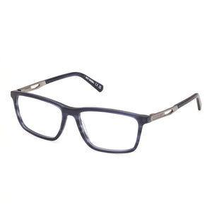 Harley-Davidson Blue Horn Rectangle Eyeglasses for Men
