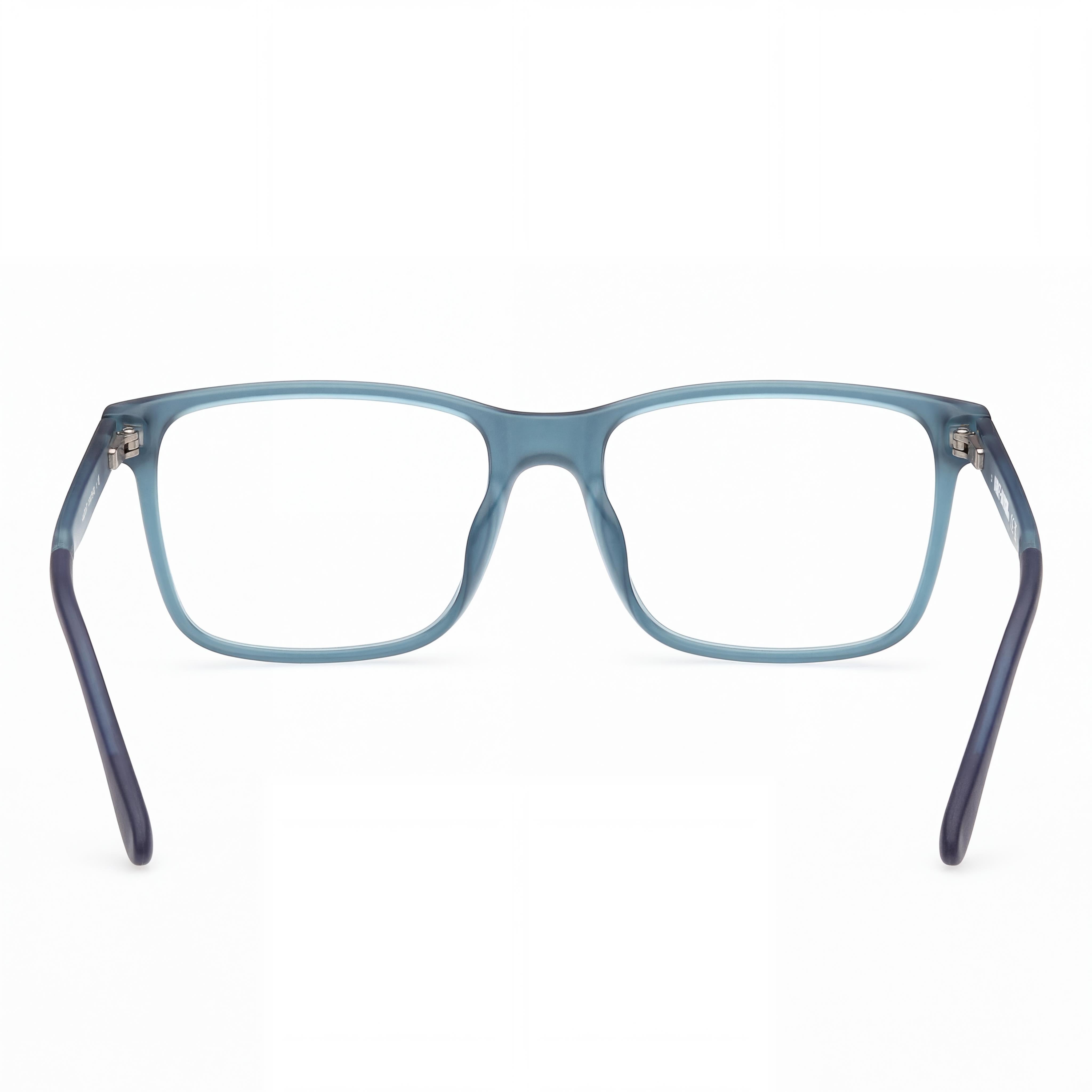 Harley-Davidson Matte Blue Rectangle Eyeglasses for Men, Photo 3