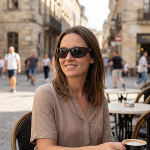 Harley-Davidson Classic Black Sunglasses Unisex — lifestyle wear, rooftop evenings and sunset hours
