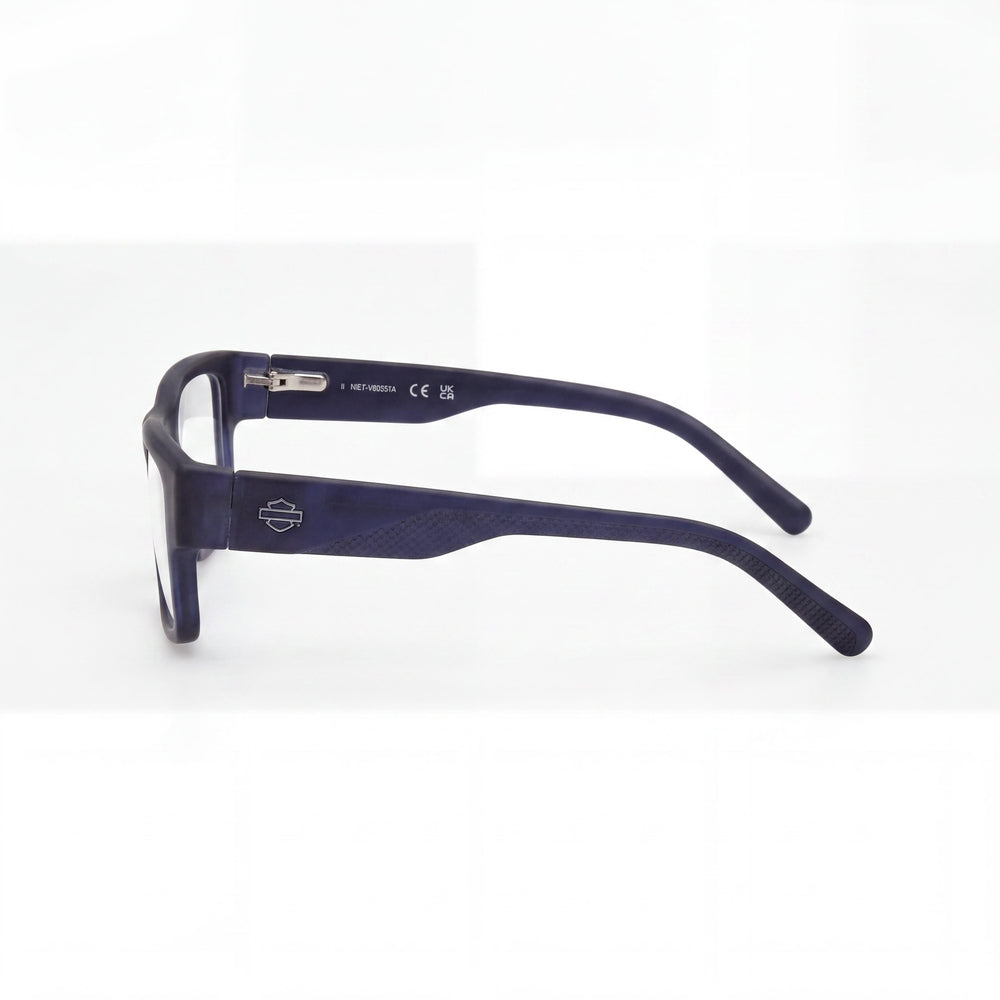 Harley-Davidson Classic Rectangle Eyeglasses Unisex — front view, Plastic