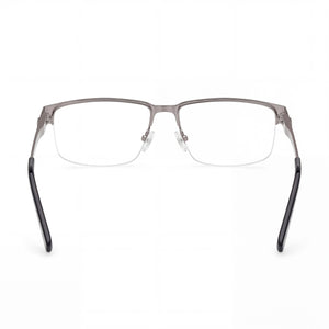 Harley-Davidson Classic Rectangle Eyeglasses for Unisex — interior view, Polycarbonate demo lenses