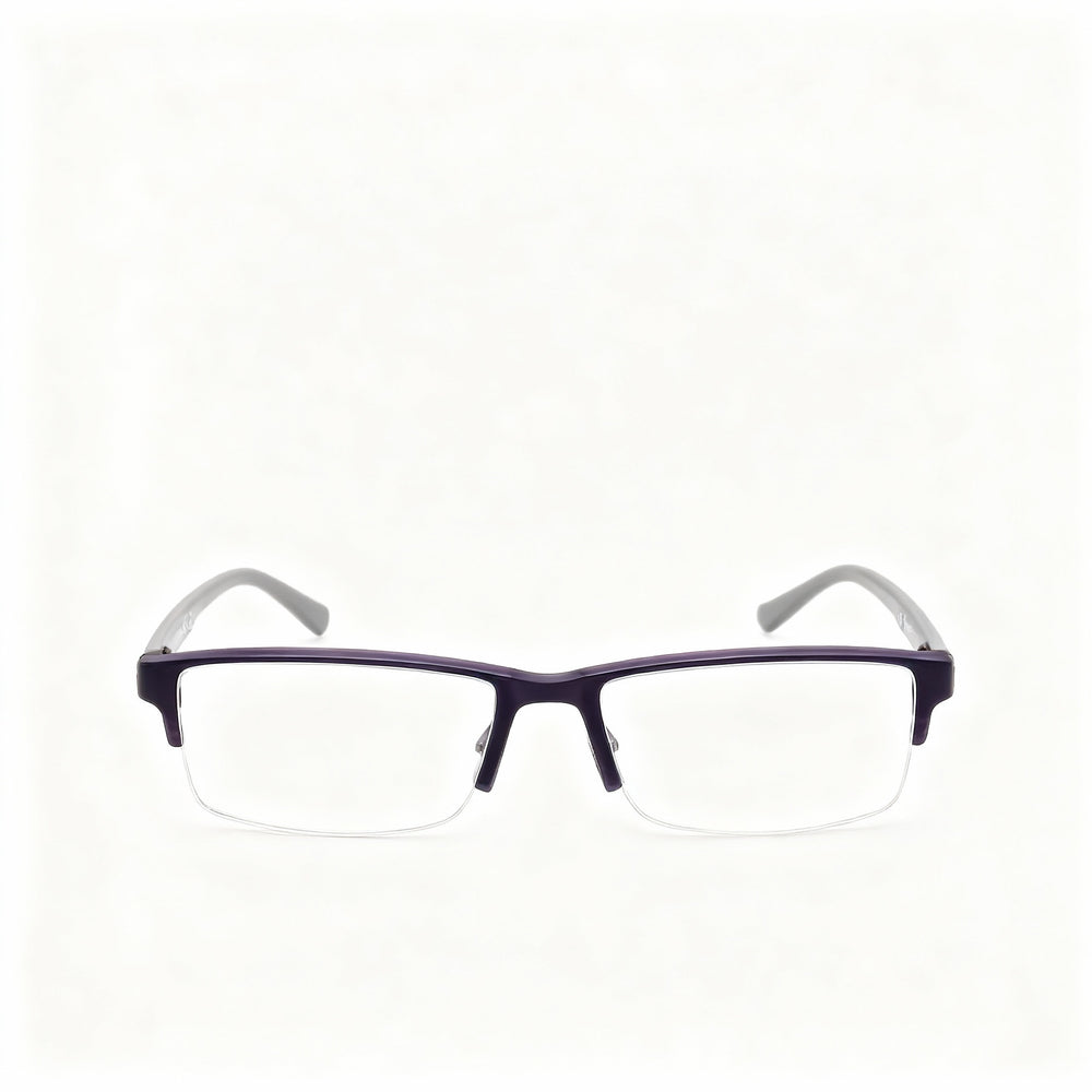 Harley-Davidson Rectangle Eyeglasses for Men — front view, frame