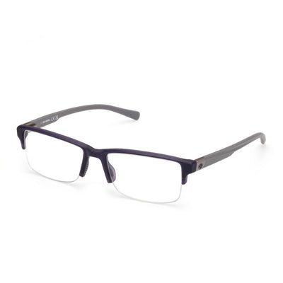 Harley-Davidson Gray Rectangle Eyeglasses for Men, frame front view