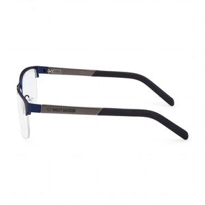 Harley-Davidson HD00015 Rectangle Eyeglasses for Men — front view, Metal