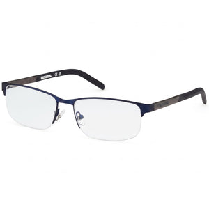 Harley-Davidson HD00015 Blue Rectangle Eyeglasses for Men, Metal frame