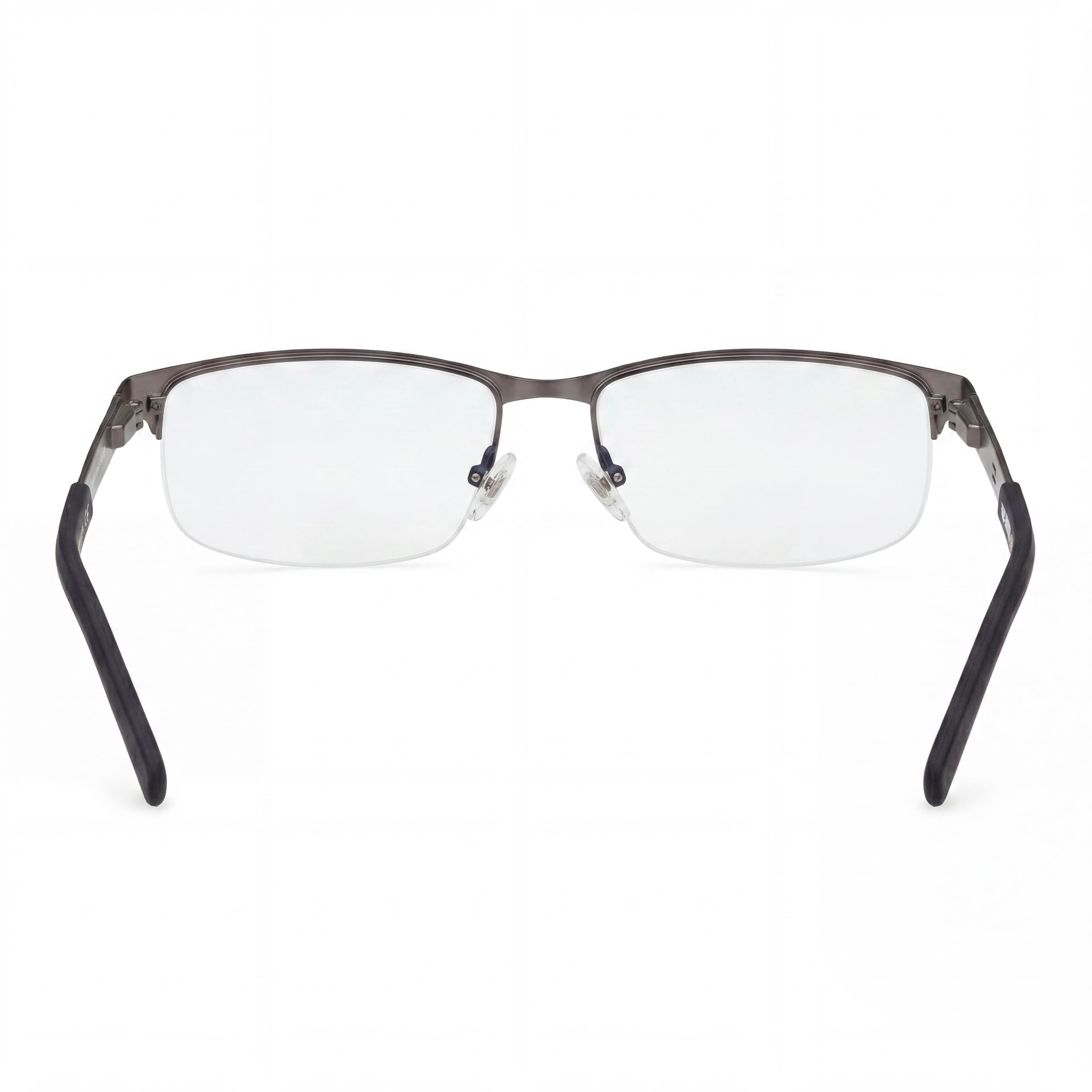 Harley-Davidson HD00015 Blue Rectangle Eyeglasses for Men, Metal, Photo 3