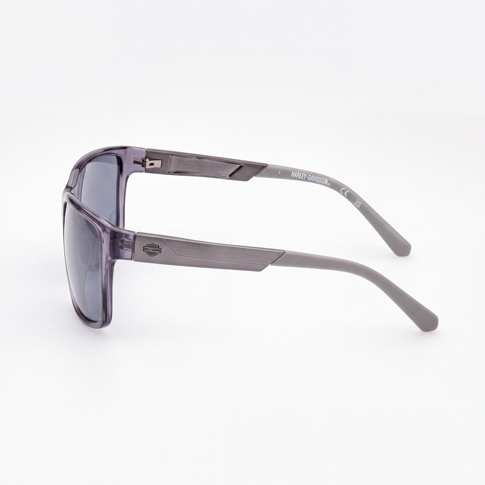 Harley-Davidson HD00026 Rectangle Sunglasses Unisex — side view, Non-Polarized Multicolor lens